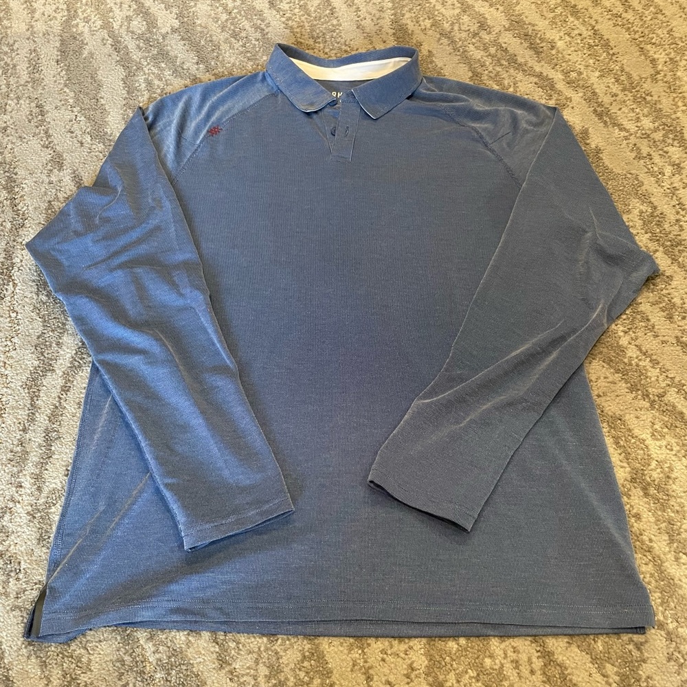 Rhône long sleeve polo